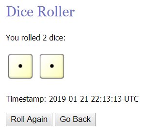 Day 10 dice roll